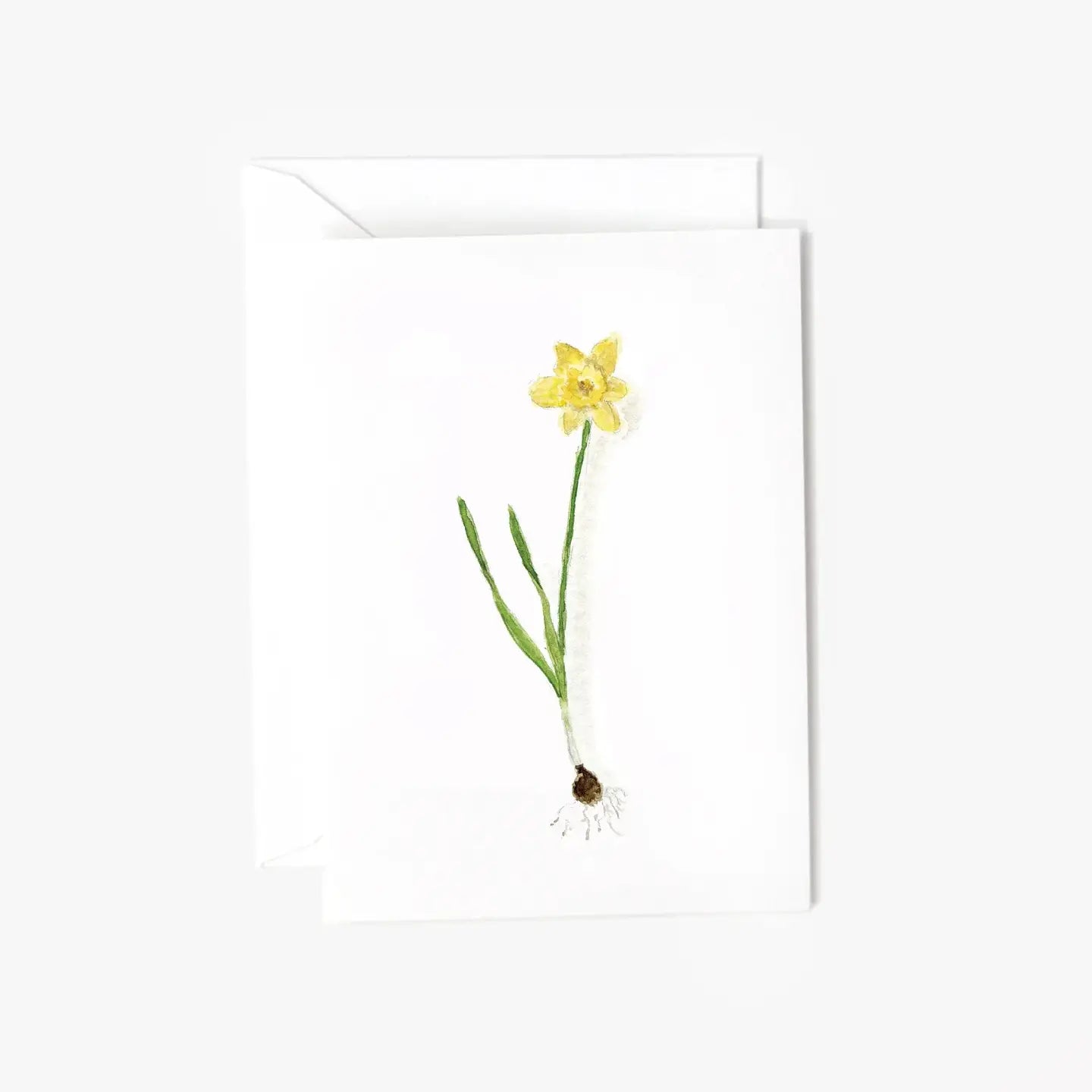 Daffodil Bulb Mini Notecard