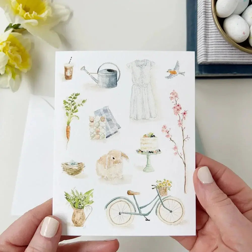 Springtime Notecards - Set of 8