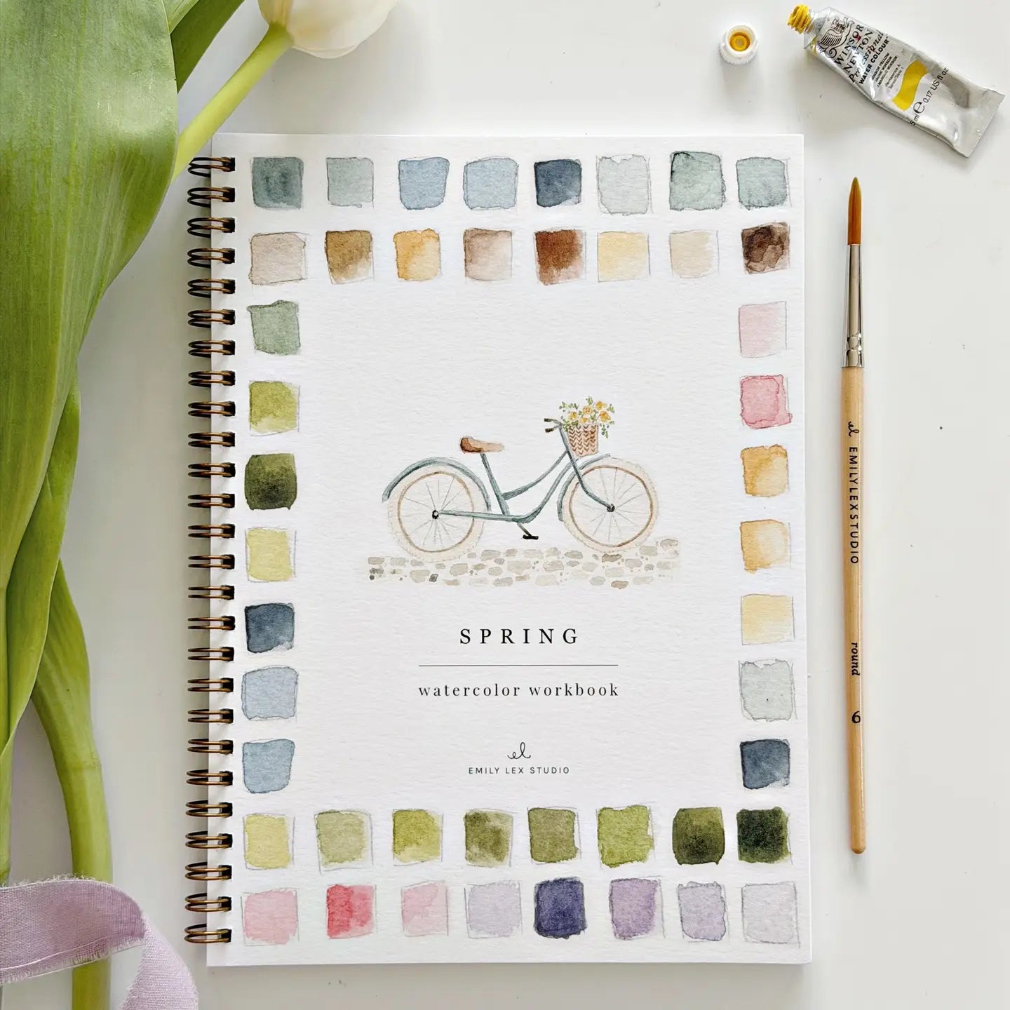 Springtime Watercolor Workbook