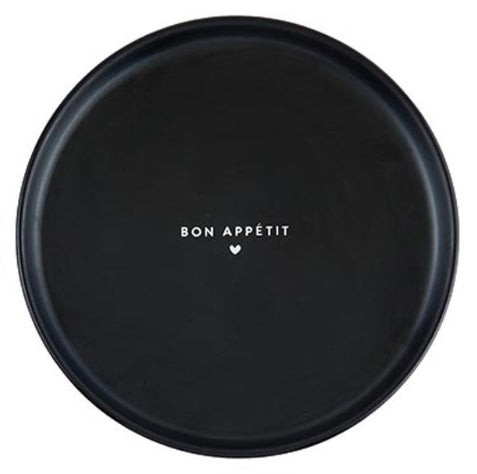 Melamine Plate - Bon Appetite