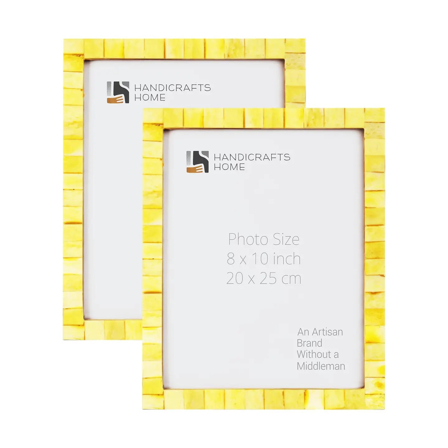Classic Yellow Photo Frame - 8 x 10 Inches