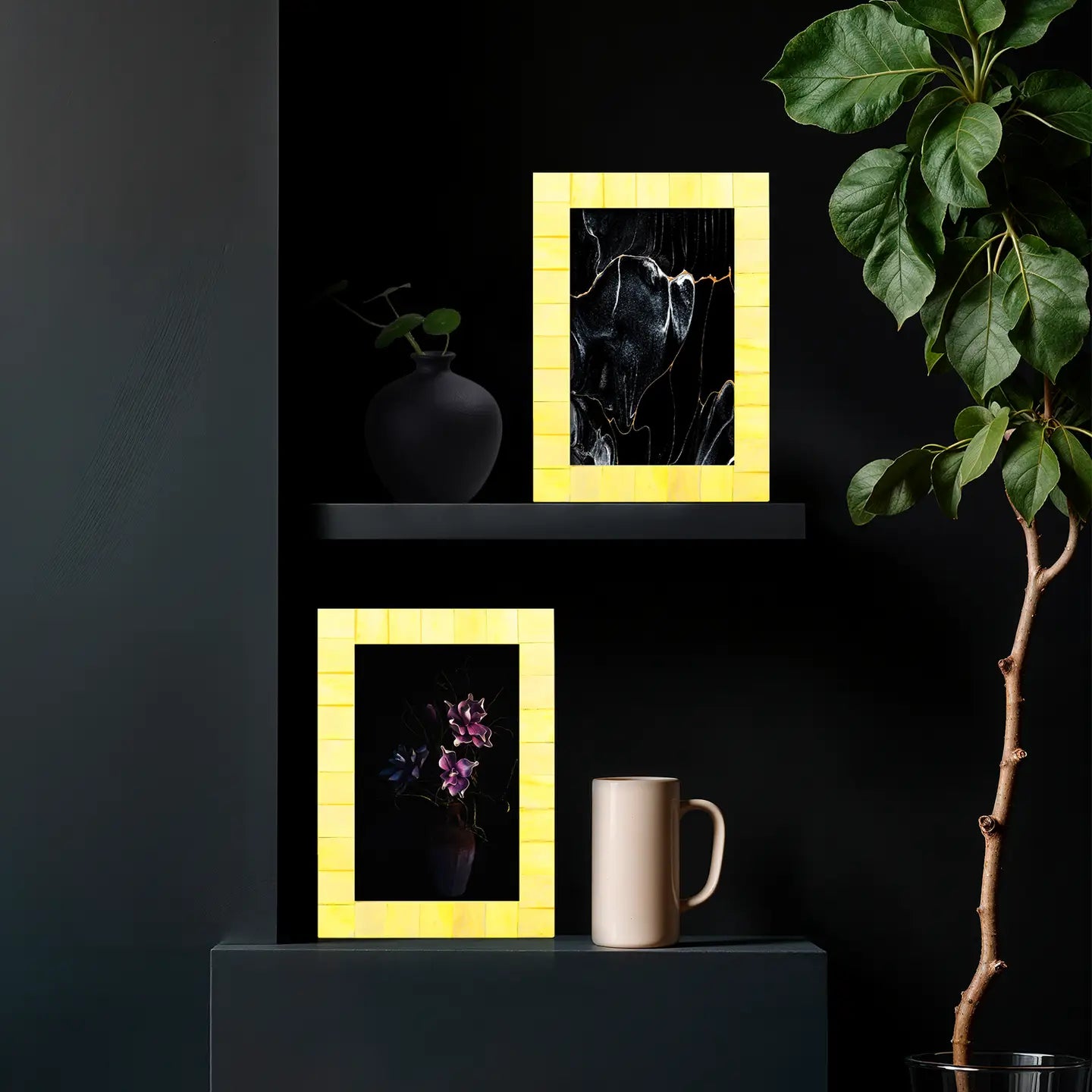 Classic Yellow Photo Frame - 8 x 10 Inches