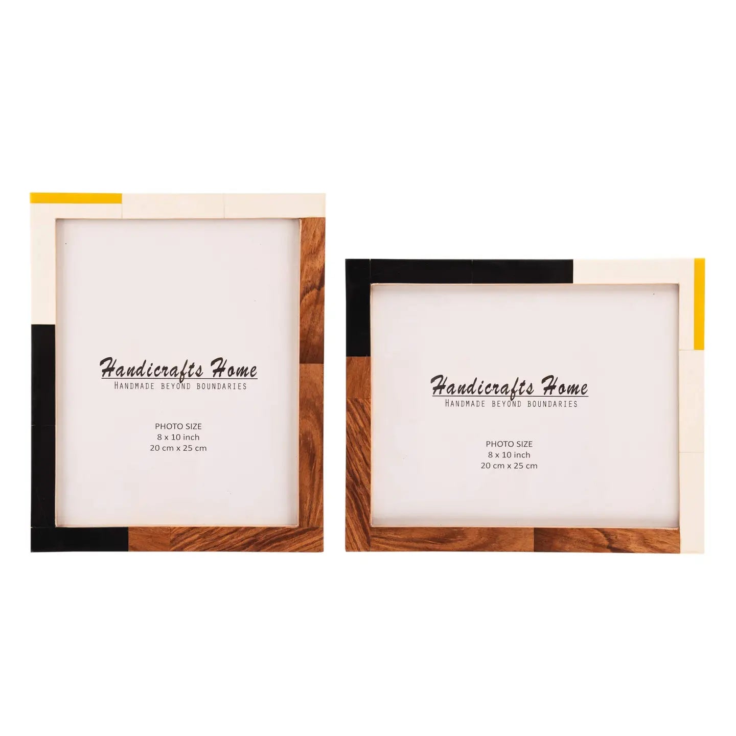 Mondrian Warm Oak Photo Frame - 8 x 10 Inches