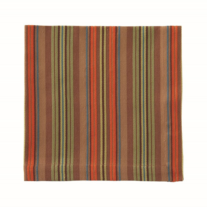 Harvest Striped Cloth Napkins - Set of 4