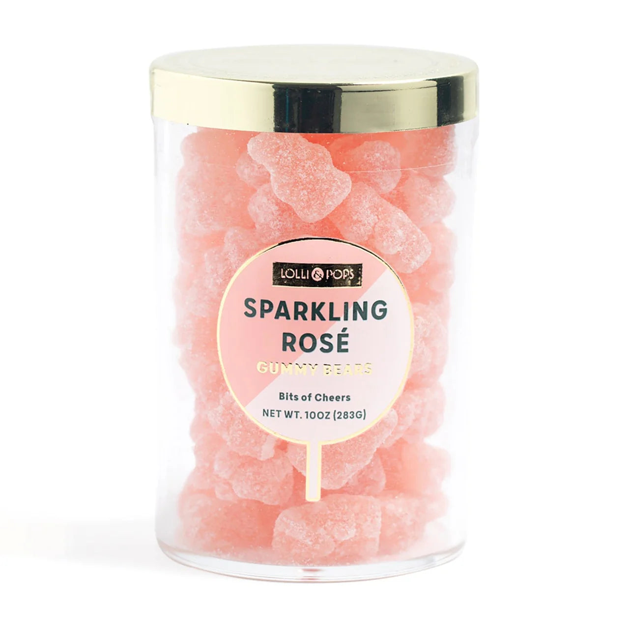 Sparkling Rosé Gummy Bears Candy Tube