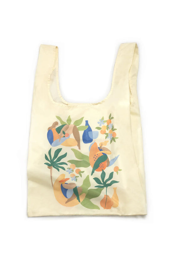 Maggie Stephenson Cabana Print Reusable Bag