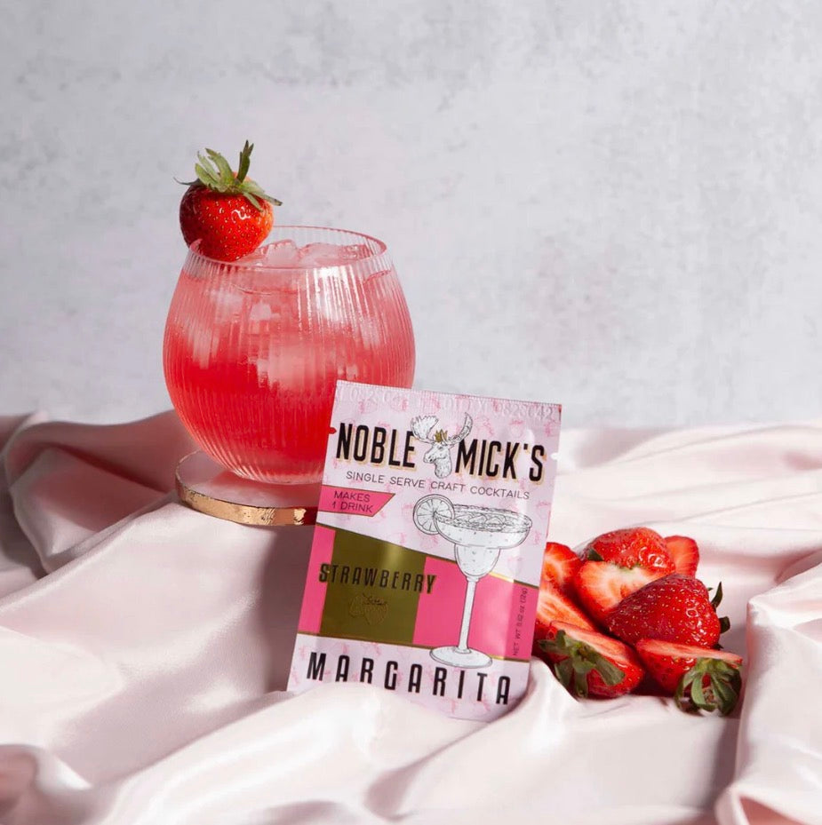 Strawberry Margarita Single Serve Cocktail/Mocktail Mix