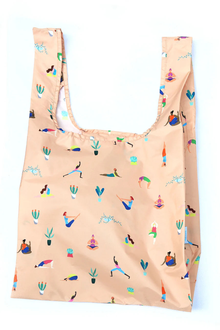 Yoga Girls Print Reusable Bag