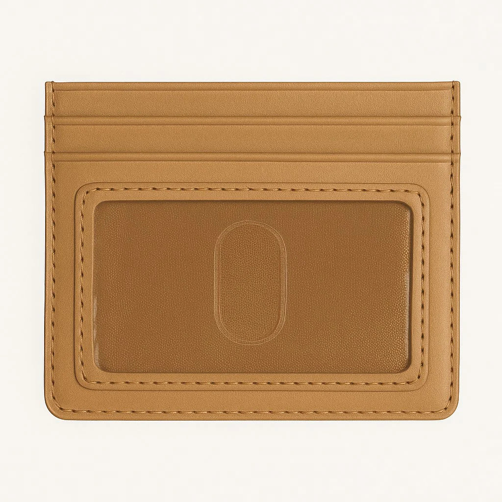 Front Pocket Card Wallet - Caramel