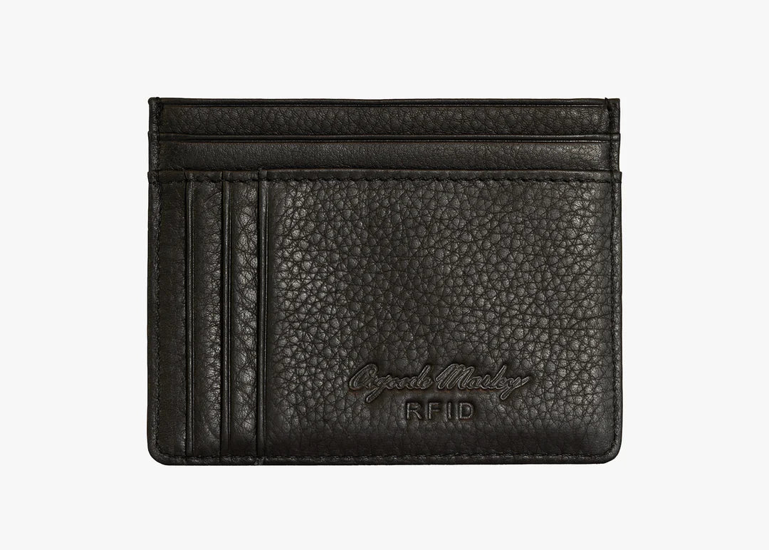 Front Pocket Card Wallet - Black