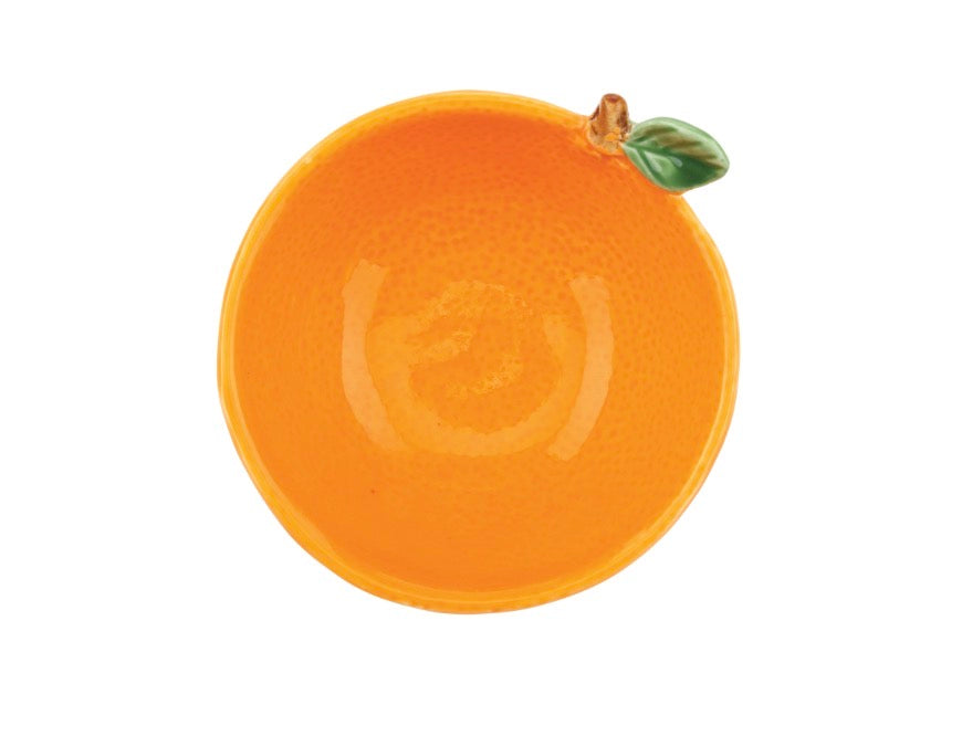 Orange Design Bowl - Medium