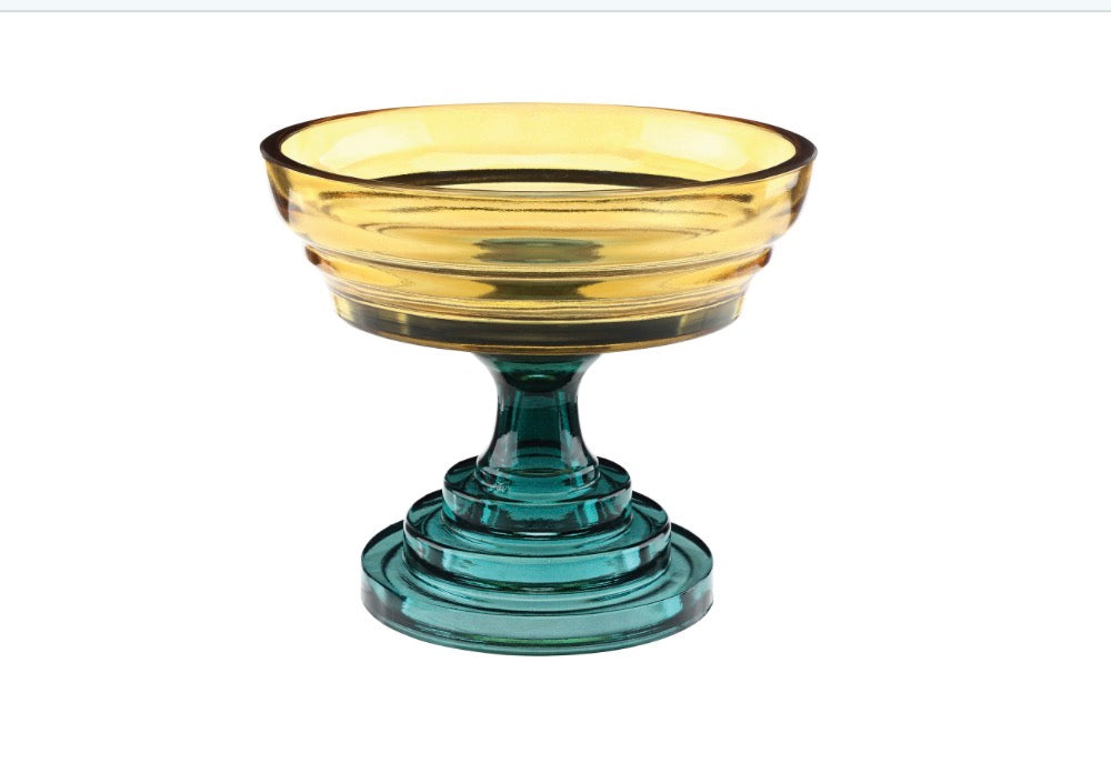 Yellow Compote Dish