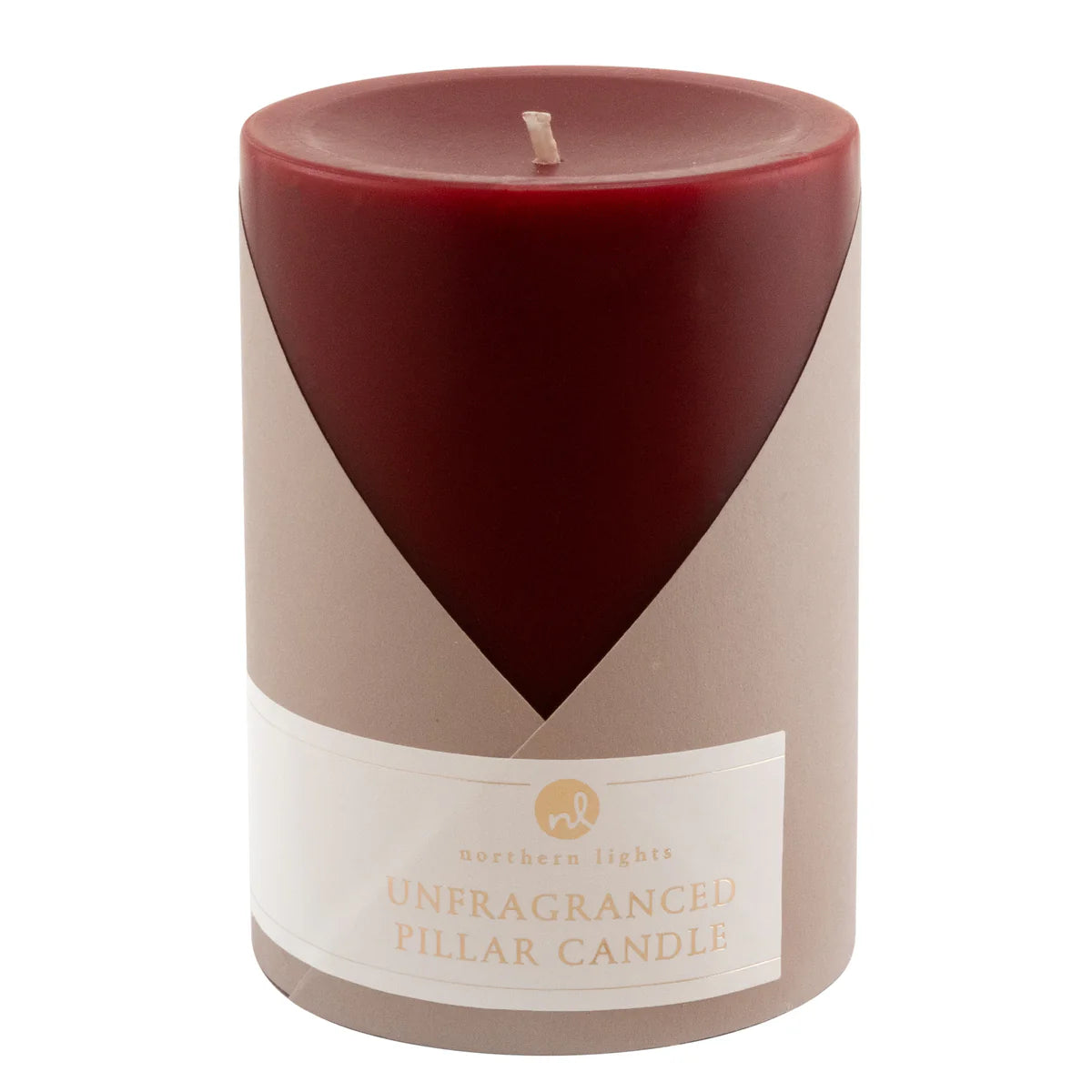 Pillar Candle - Bordeaux - 3x4 inches