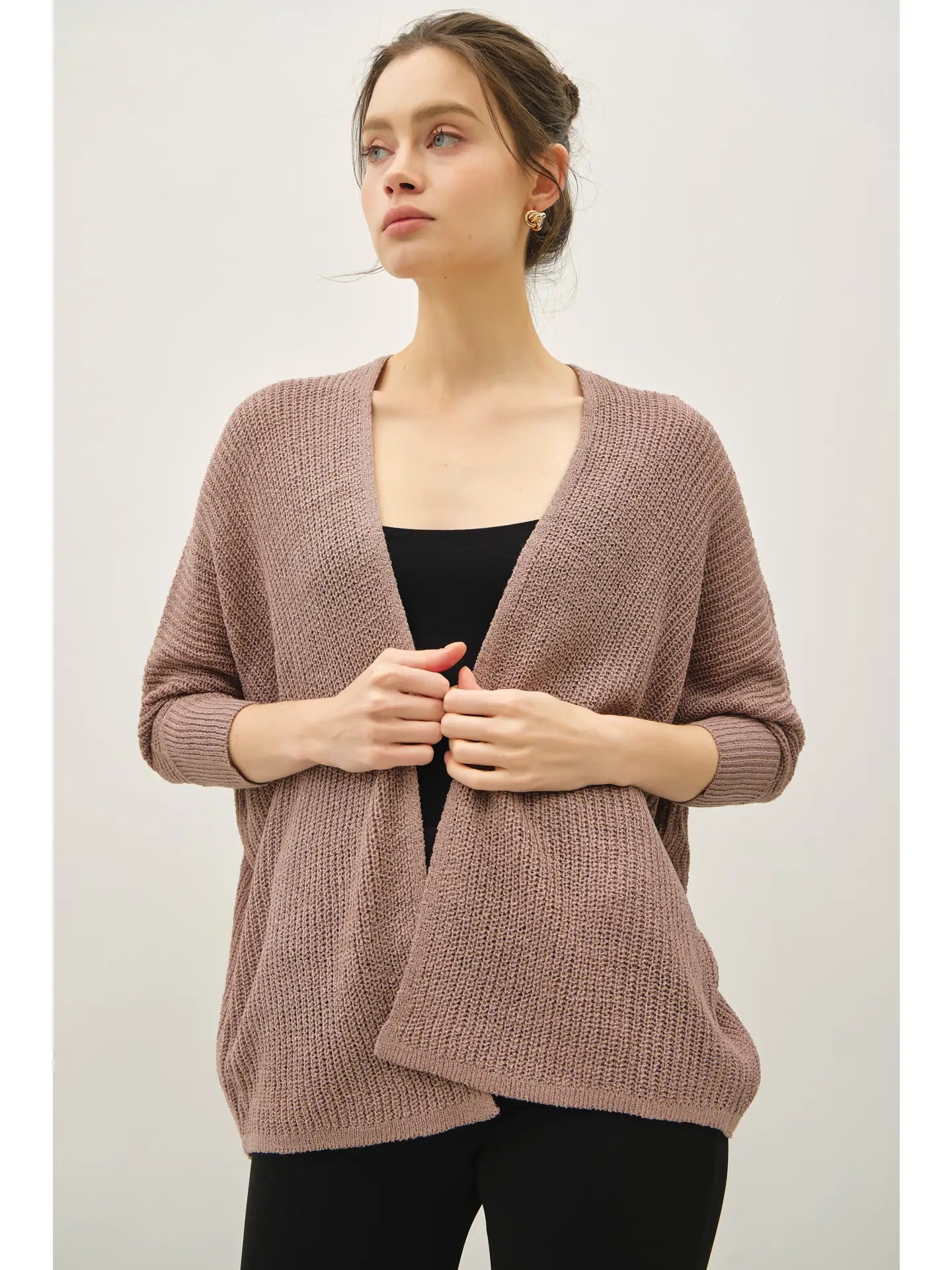 Lightweight Open Cardigan Sweater - Coco