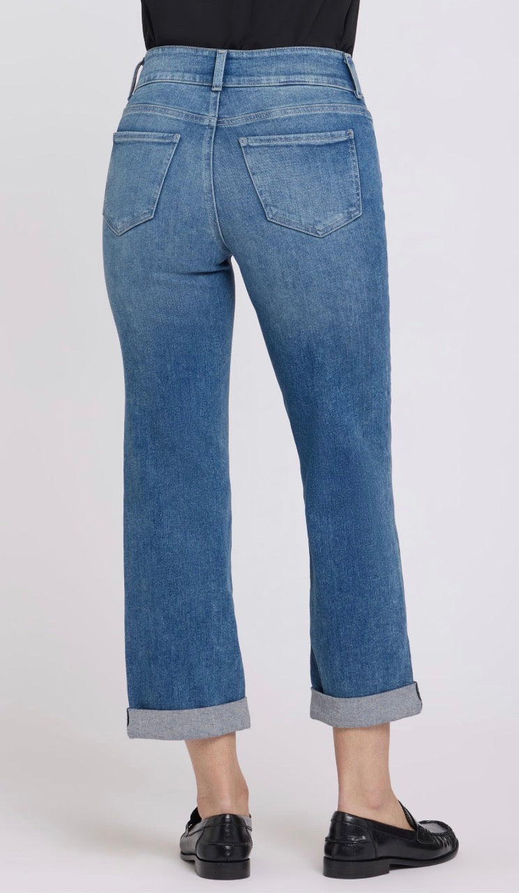 Bailey Relaxed Straight Pants - Breezy Palms