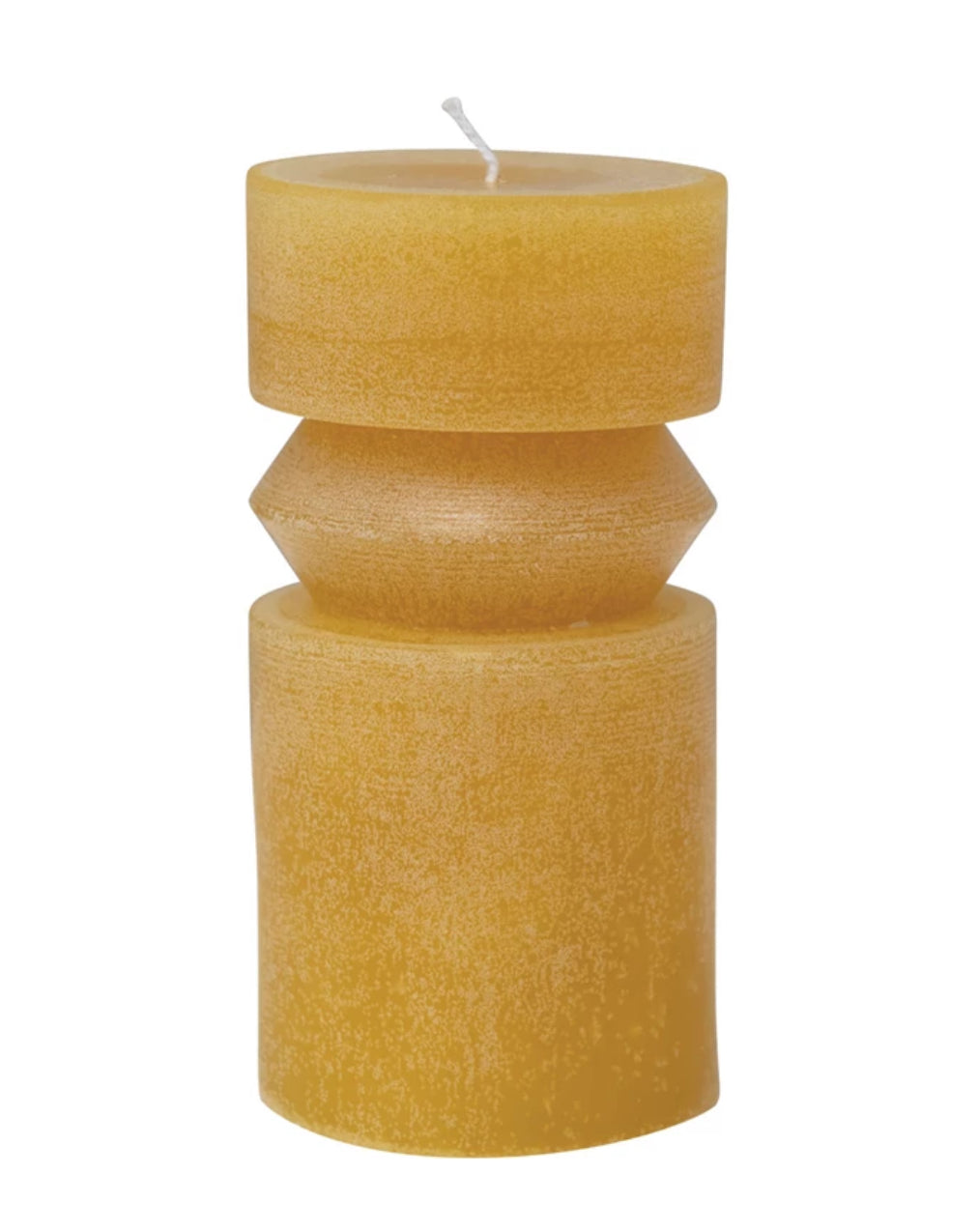 Carved Pillar Candle