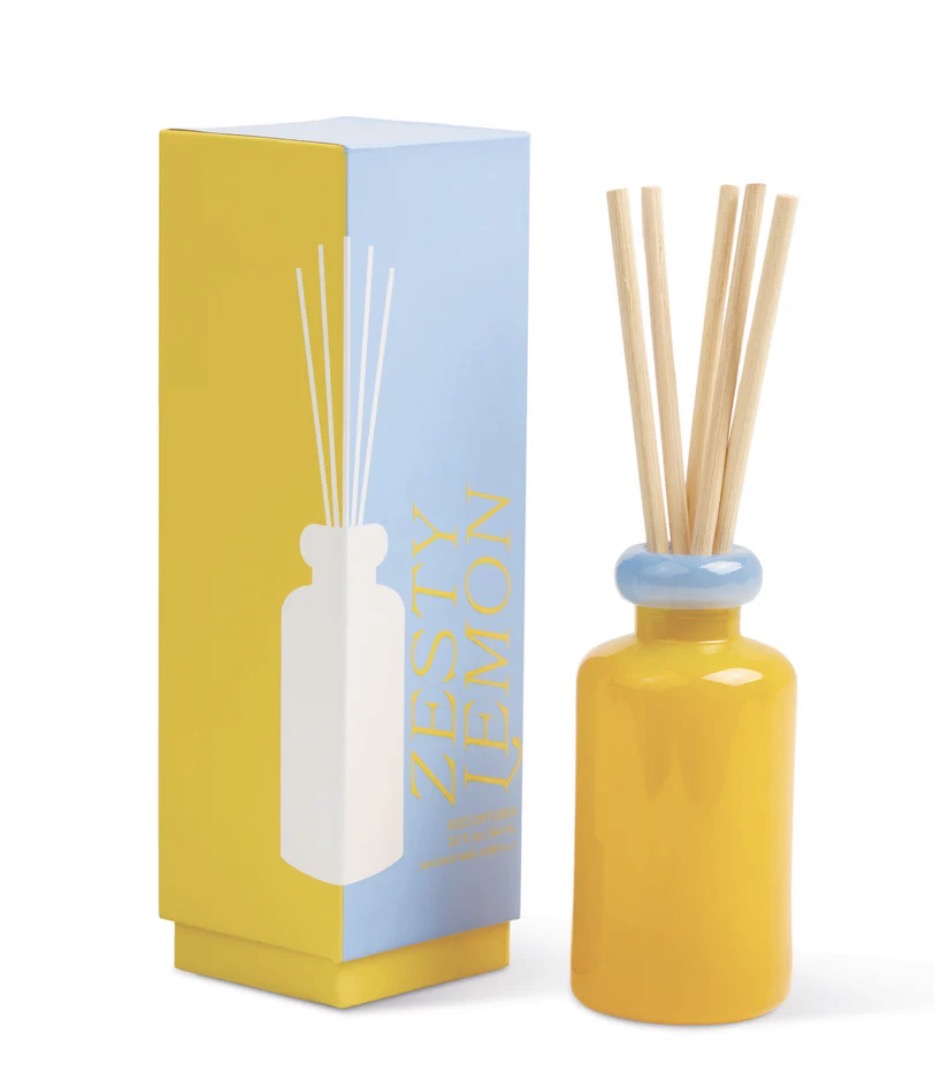 Stacked Diffuser - Blue/Yellow - Zesty Lemon