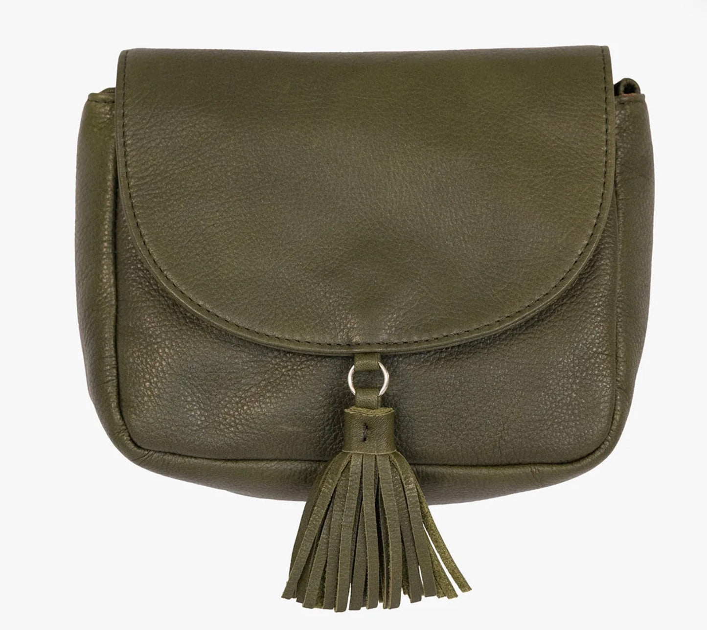 Ruthie Small Flap Crossbody - Olive