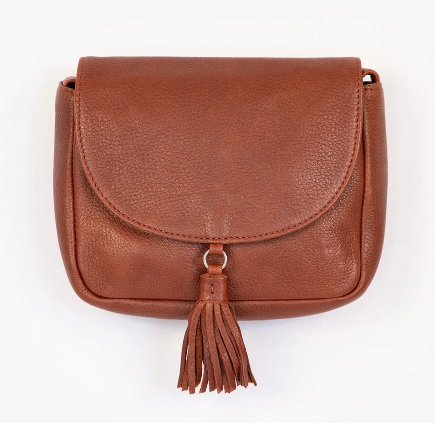 Ruthie Small Flap Crossbody - Brandy