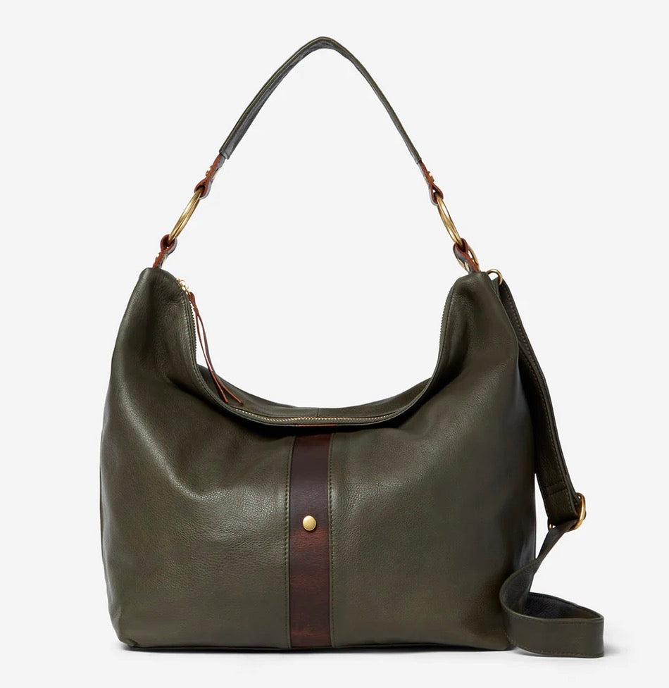 Tessie Hobo Tote - Olive