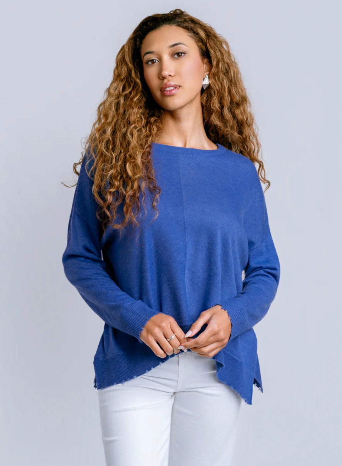 Lawson Top - Persian Blue