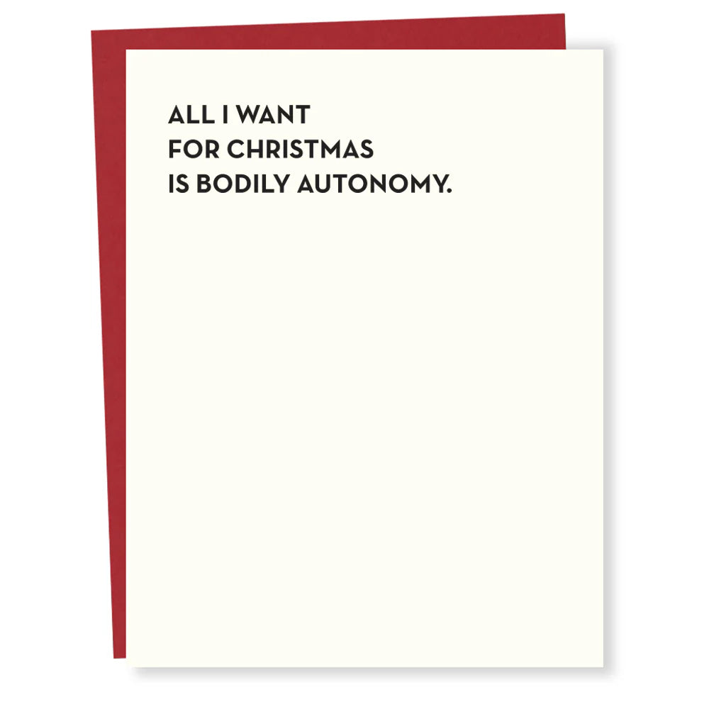 All I Want for Christmas Greeting Card