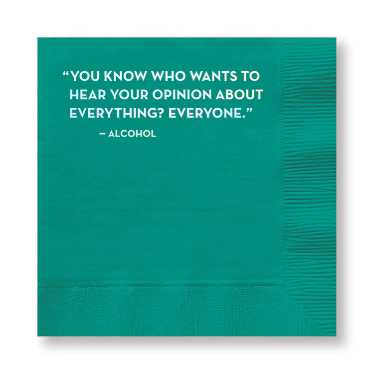 I’m Not Here to Make Friends Paper Cocktail Napkins (Copy)