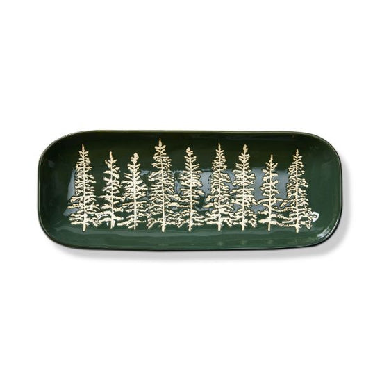 Wild Pine Tree Rectangular Platter