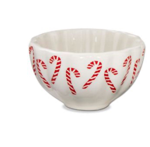 Candy Cane Dip Bowl