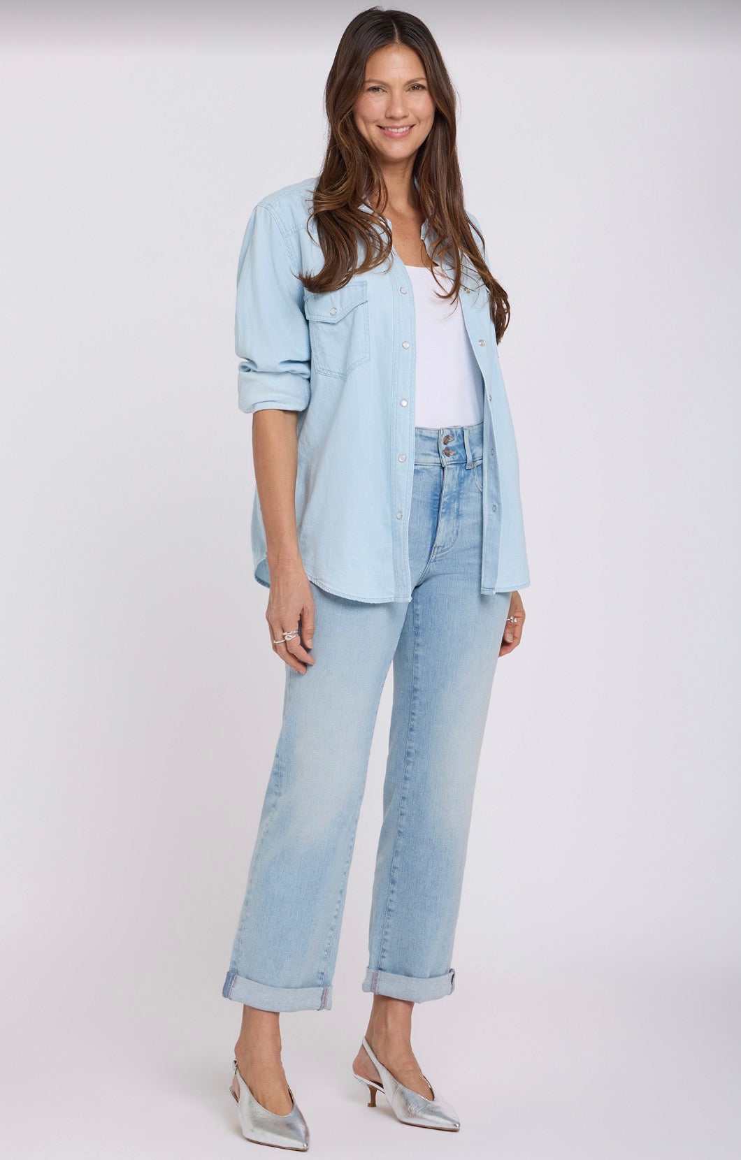 Bailey Relaxed Straight Jeans - Keys View