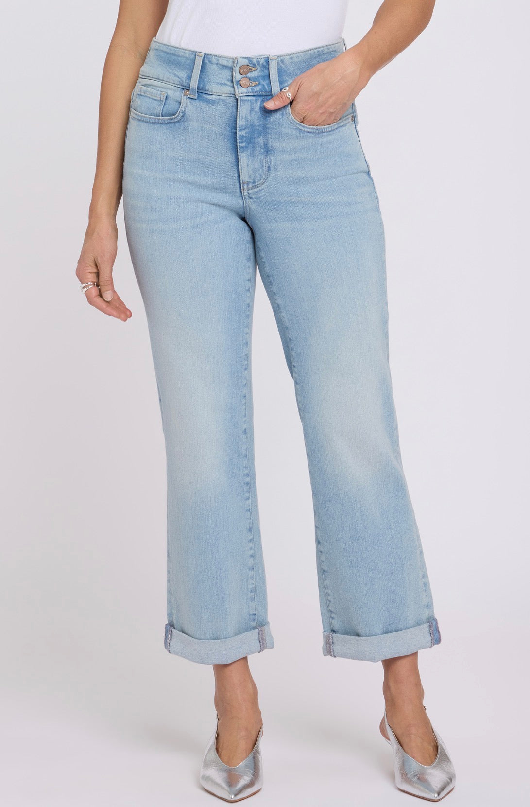Bailey Relaxed Straight Jeans - Keys View