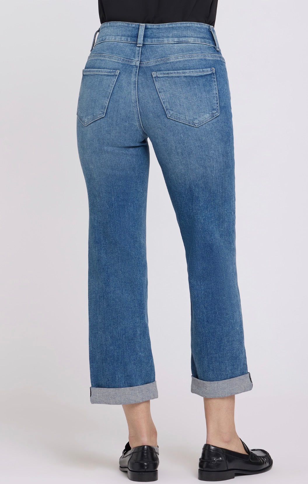 Bailey Relaxed Straight Jeans - Breezy Palms