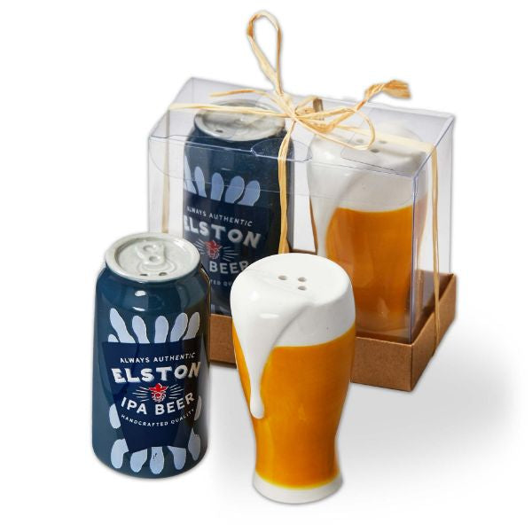 Beer Salt & Pepper Shakers