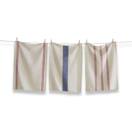 Americana Striped Dishtowels - Set of 3