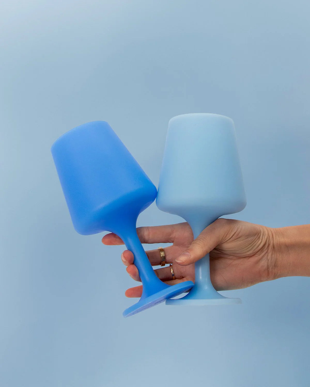 Swepp Unbreakable Wine Glass - Kingfisher & Sky - Box of 2