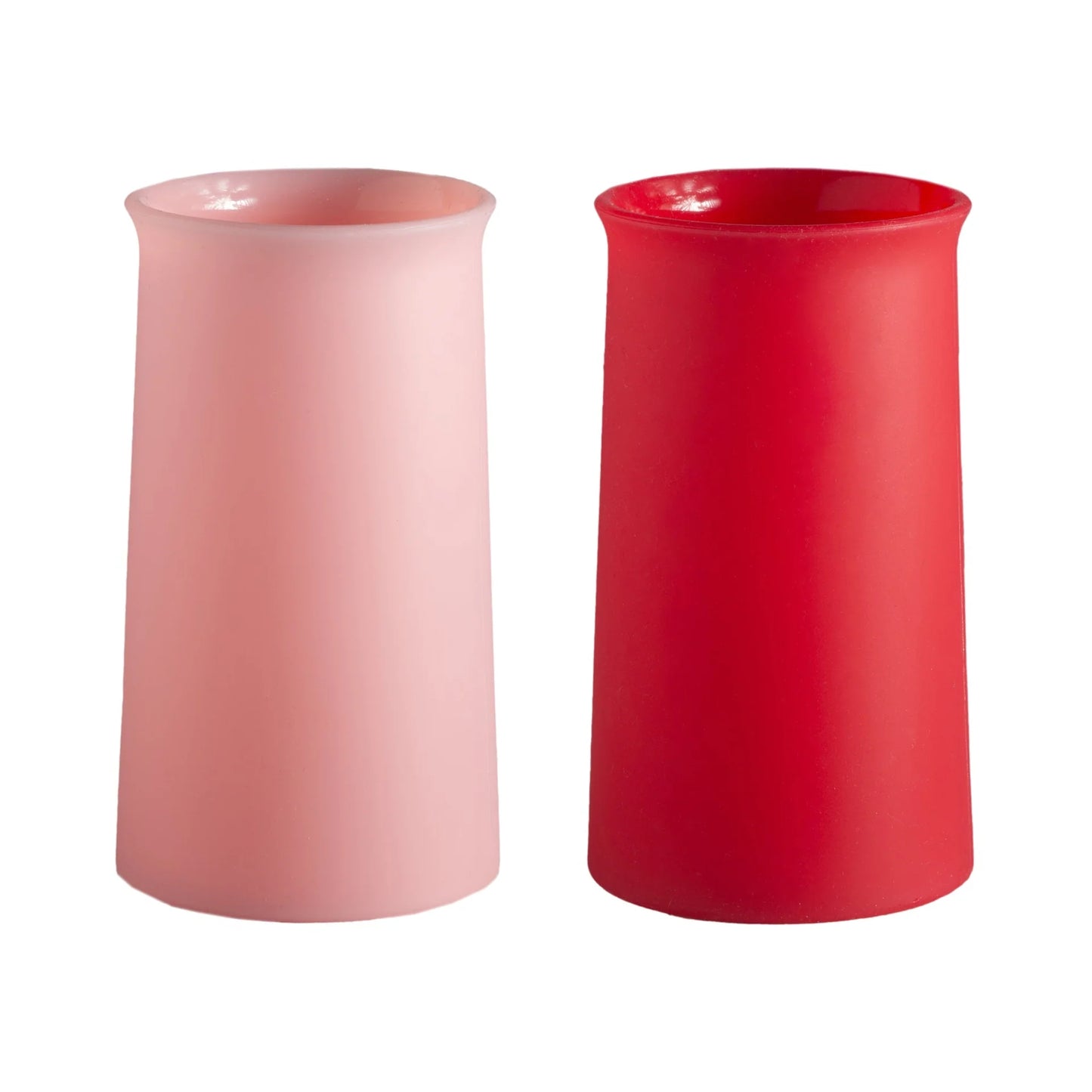 Stegg Unbreakable Drinking Glass - Cherry & Blush - Box of 2