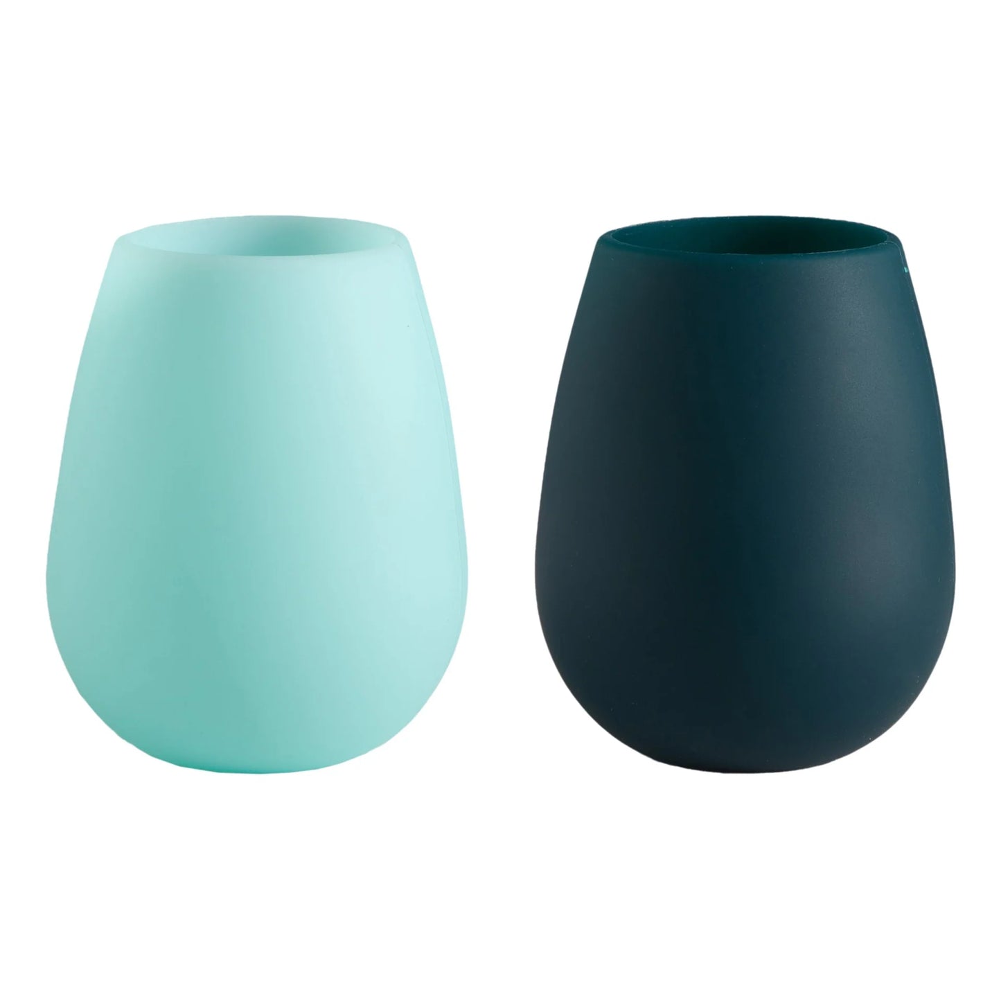 Fegg Unbreakable Stemless Wine Glass - Mist & Ink - Box of 2