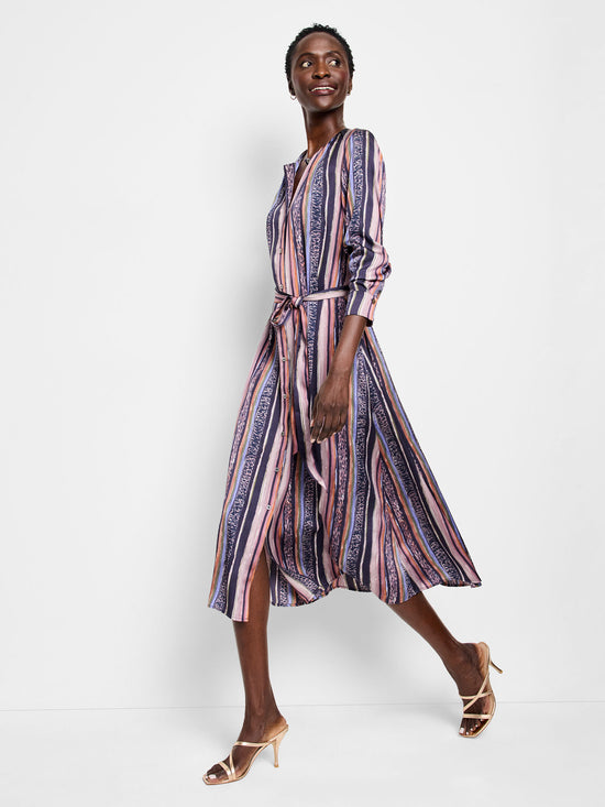 Animal Stripe Loren Dress