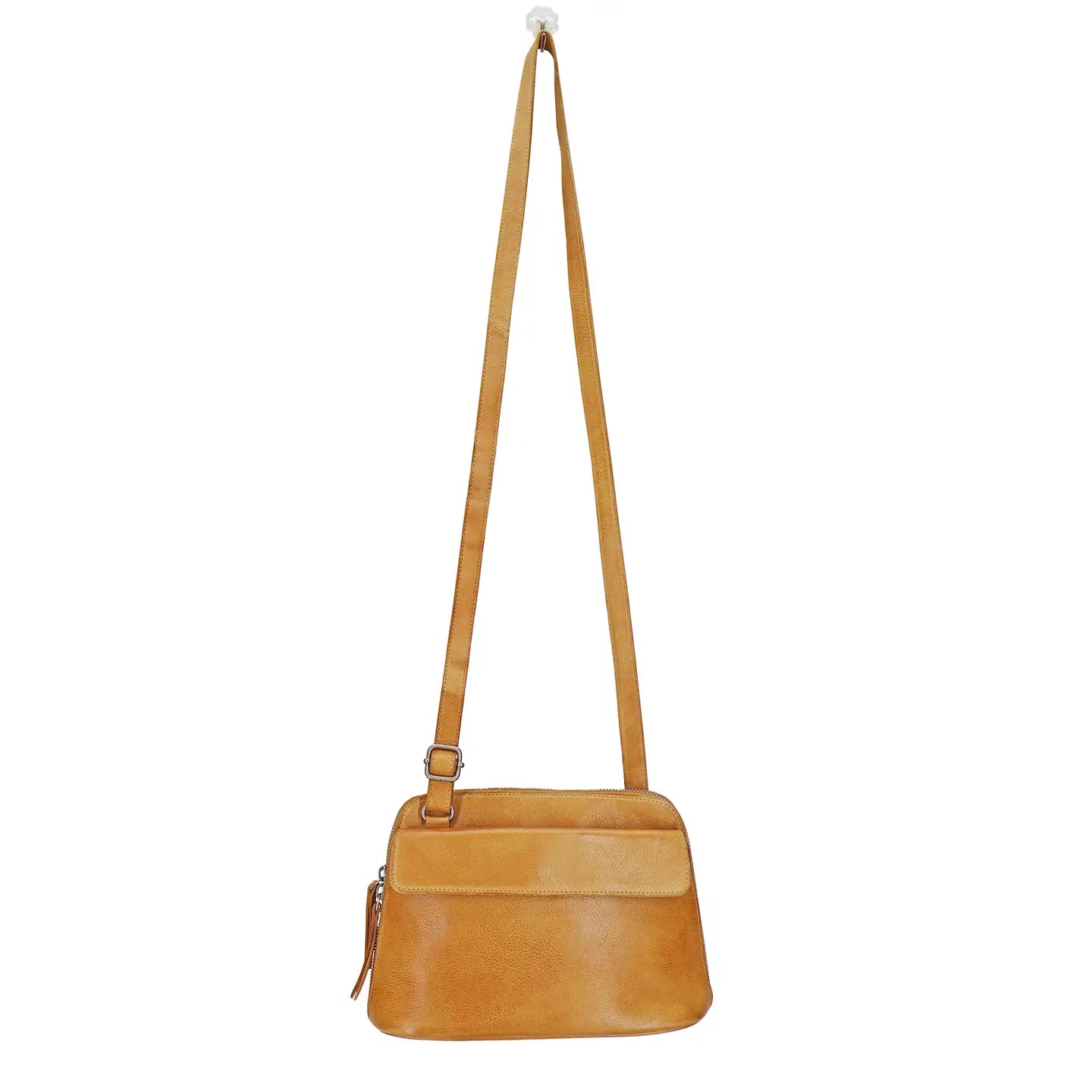 Luna Crossbody Bag - Cognac