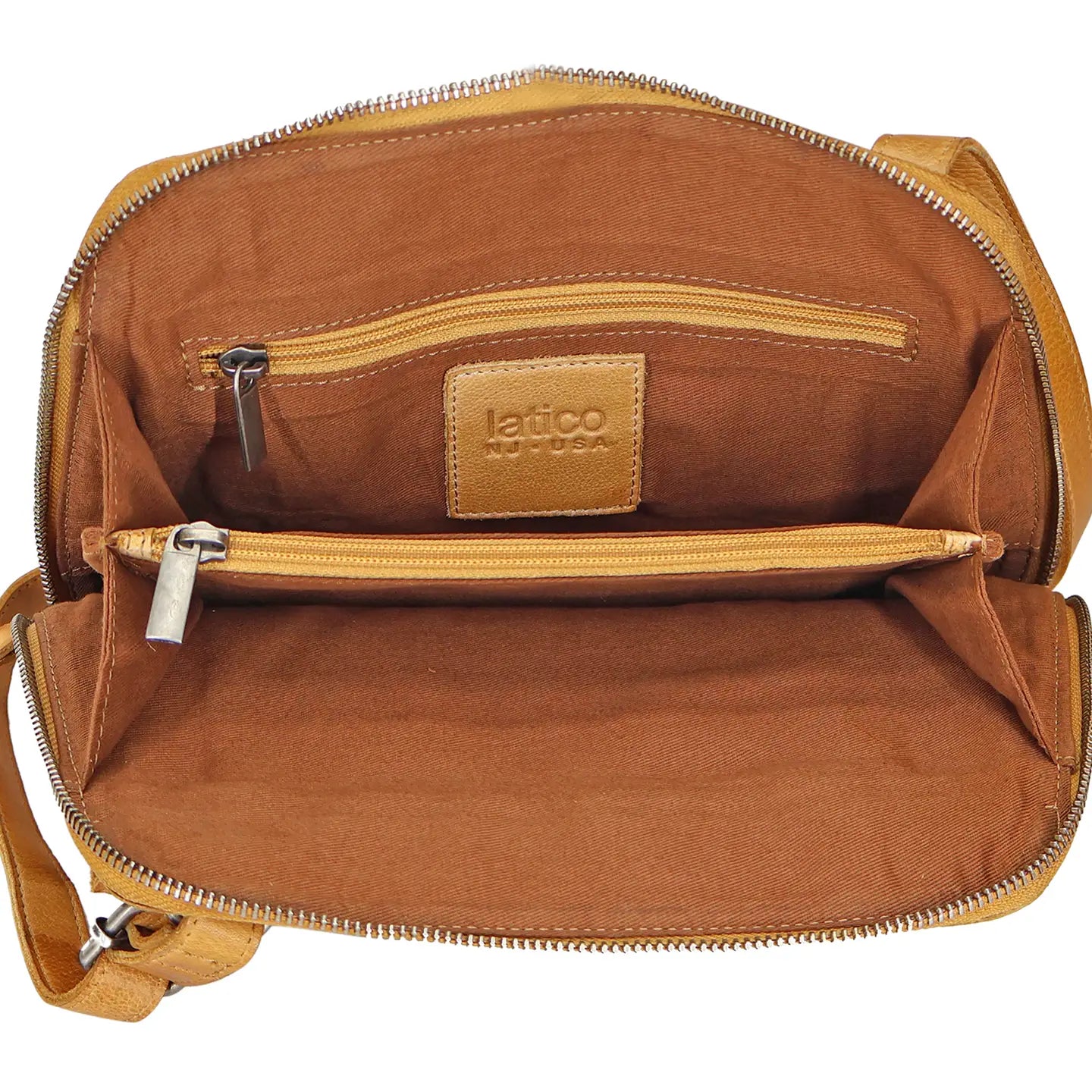 Luna Crossbody Bag - Cognac