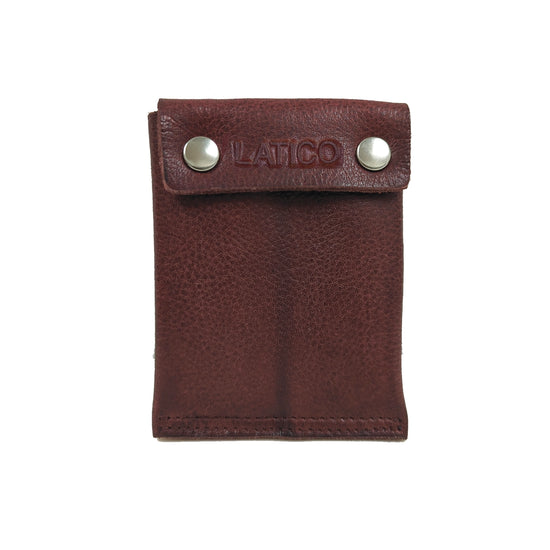 Compact Card Holder / AirPod Case - Oxblood