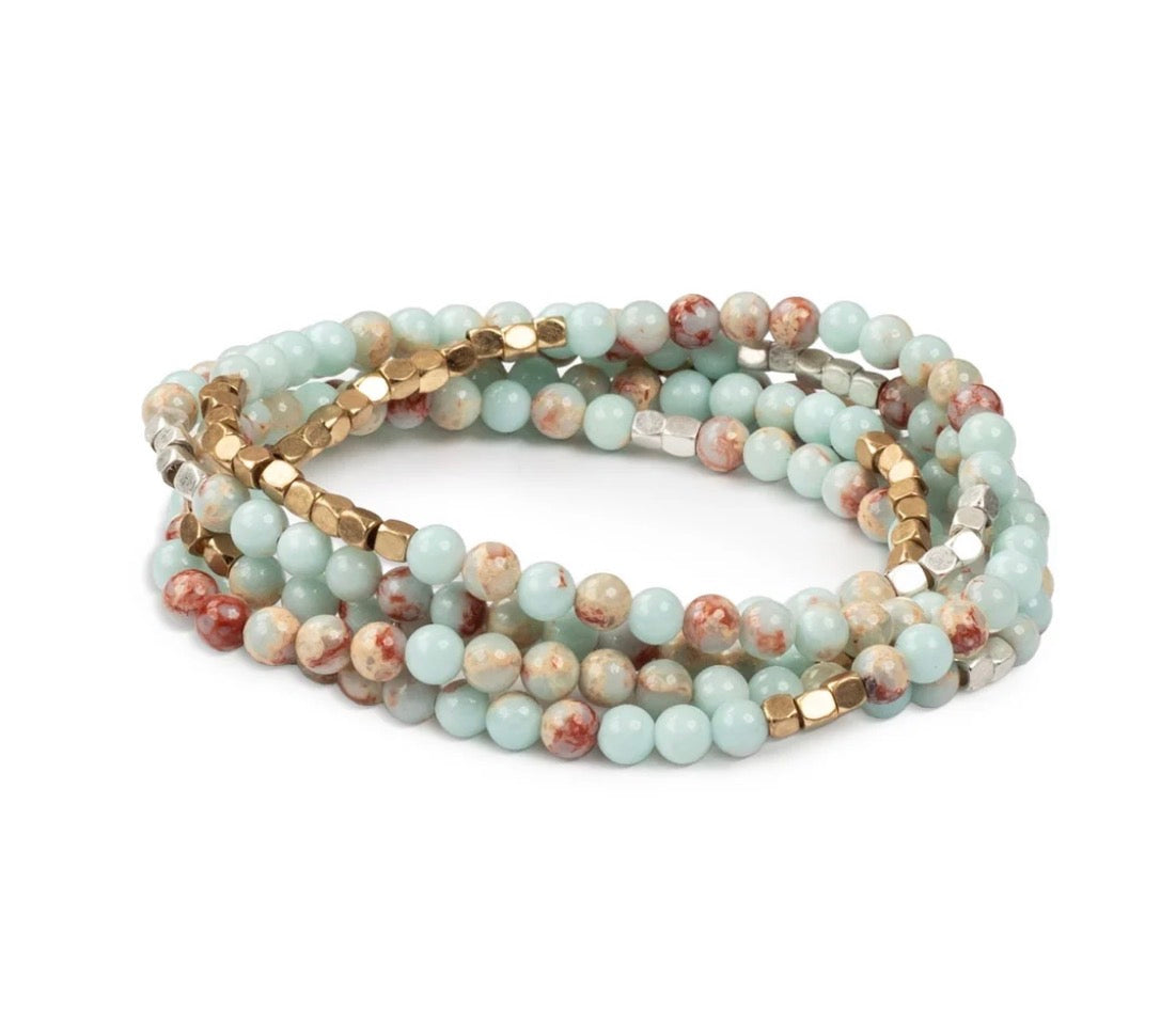 Agalmatolite Scout Wrap - Silver/Gold