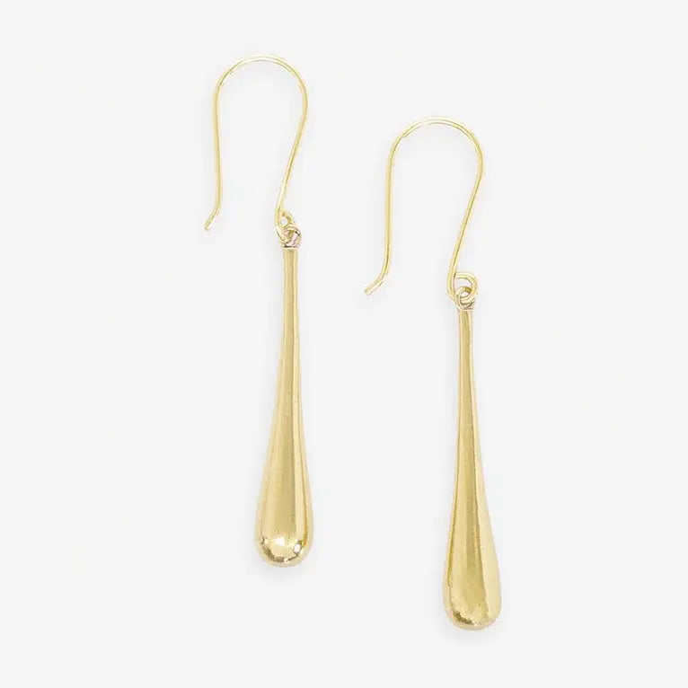 Savannah Thin Teardrop Earrings