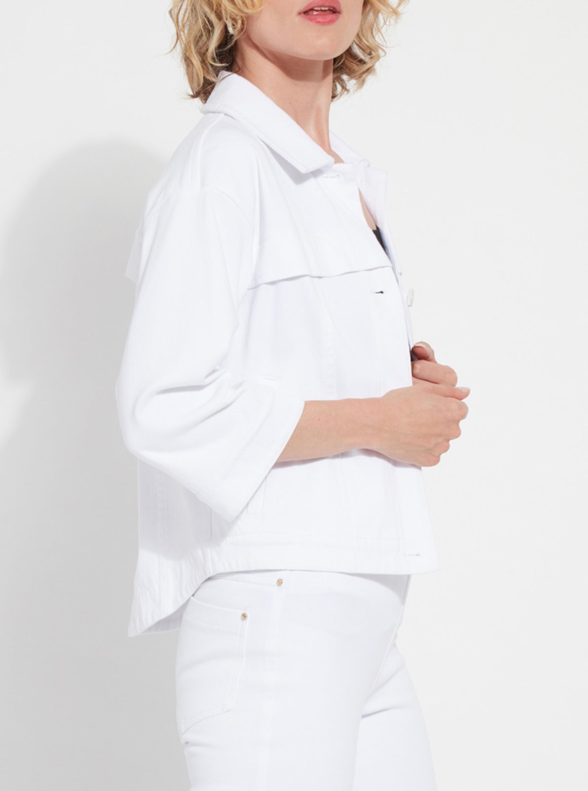 Remi Denim Jacket - White