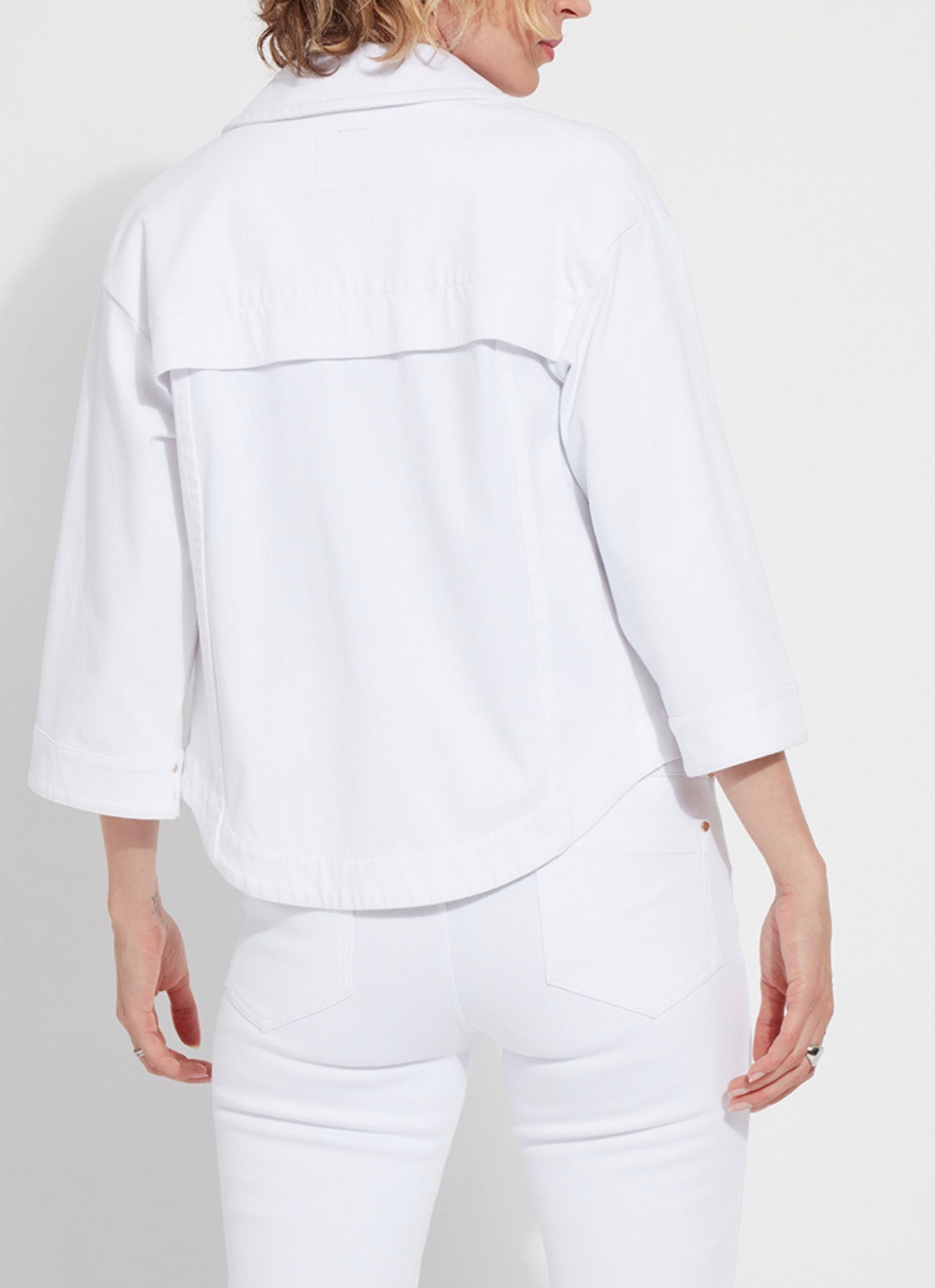 Remi Denim Jacket - White