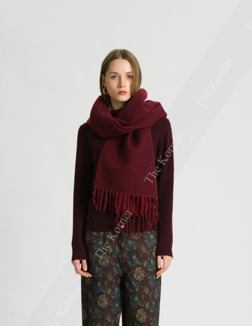 Fabia Scarf - Red