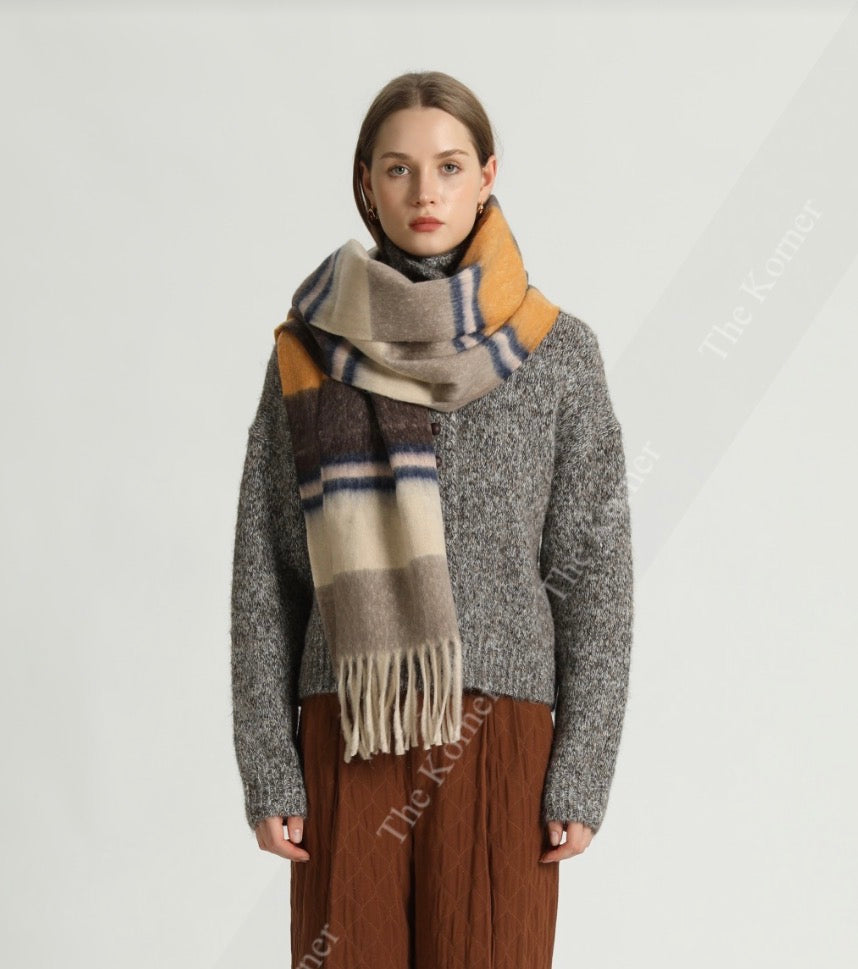 Rafi Scarf - Kaki