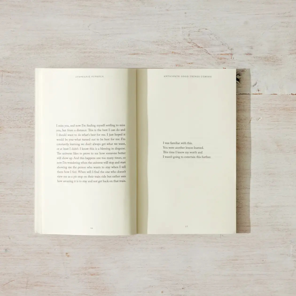 Anticipate Good Things Coming Book