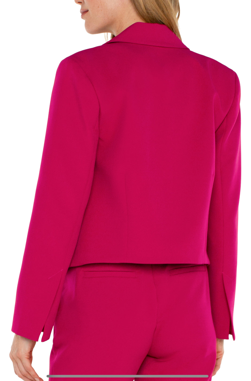 Clean Blazer with Vent Sleeves - Star Ruby