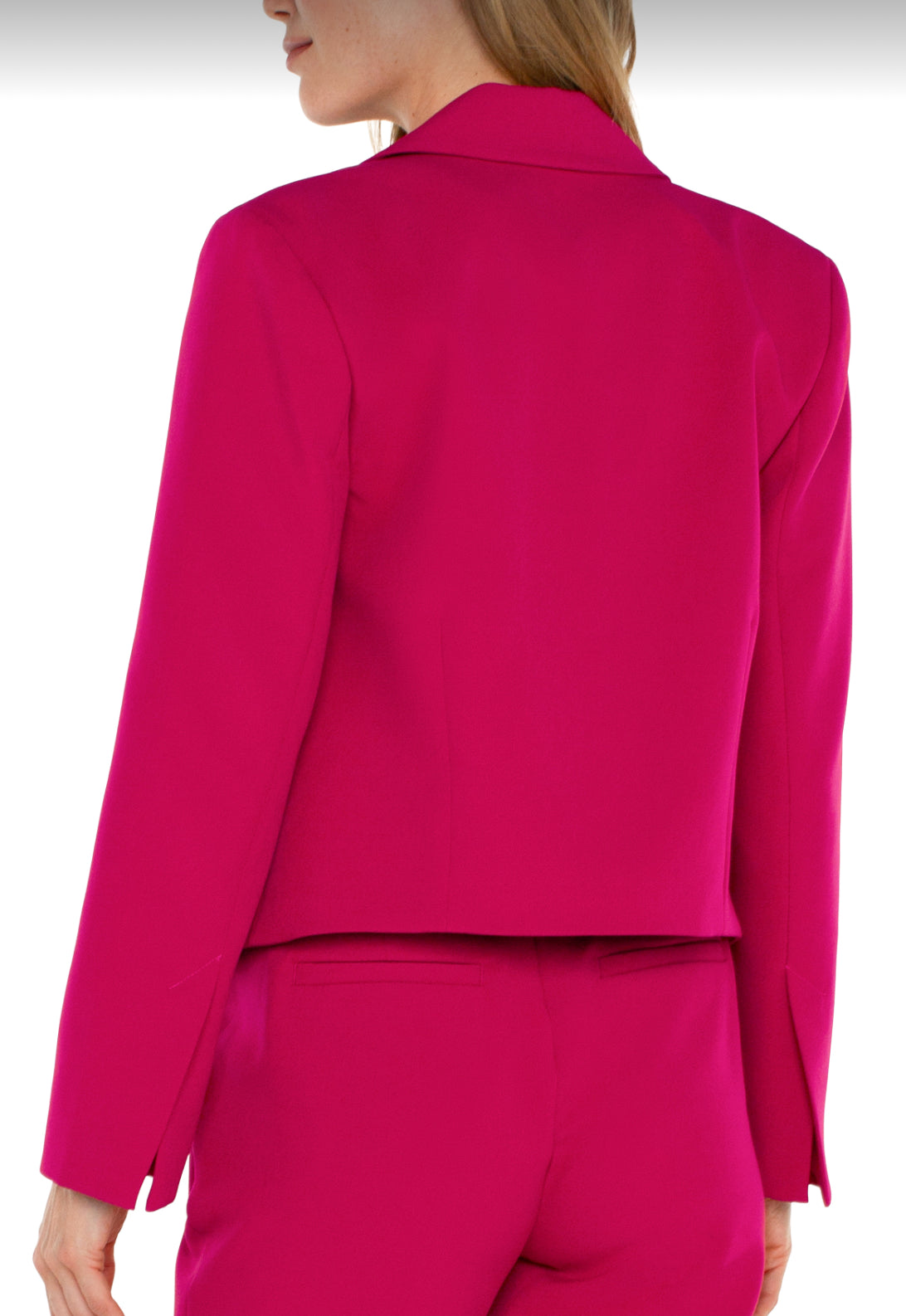 Clean Blazer with Vent Sleeves - Star Ruby